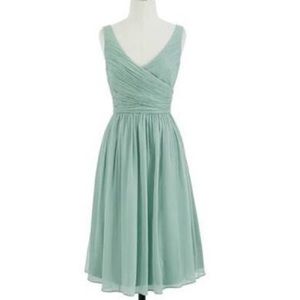 J Crew Silk Chiffon Heidi Dress- Bridesmaid / Wedding